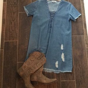 Cute jean dress